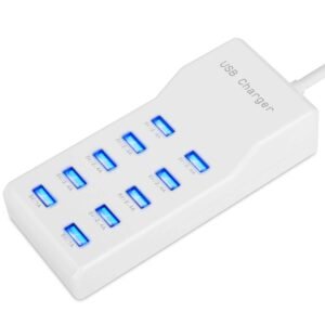 10-Ports 50W USB Wall Fast Charging Power Adapter